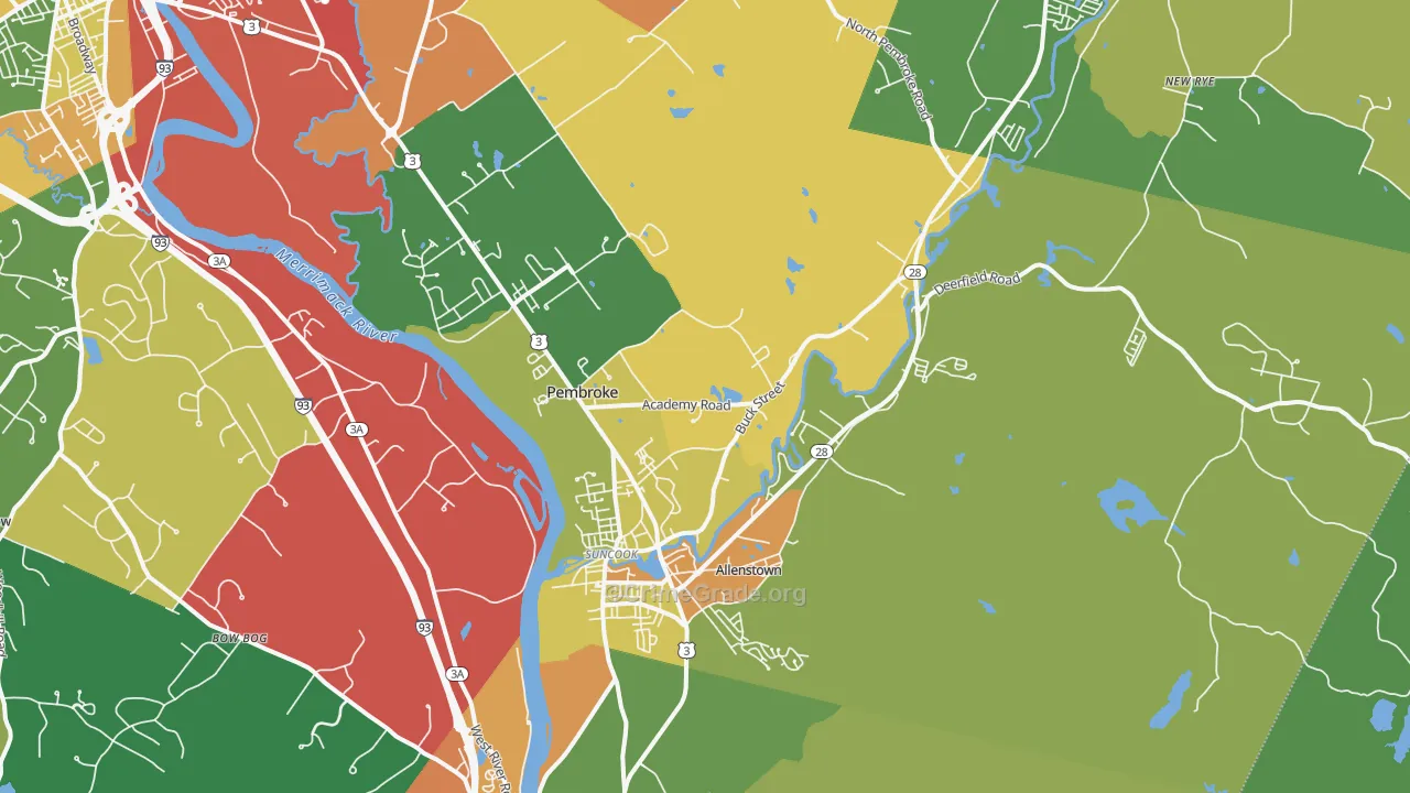 03275, NH Map of Theft Rates