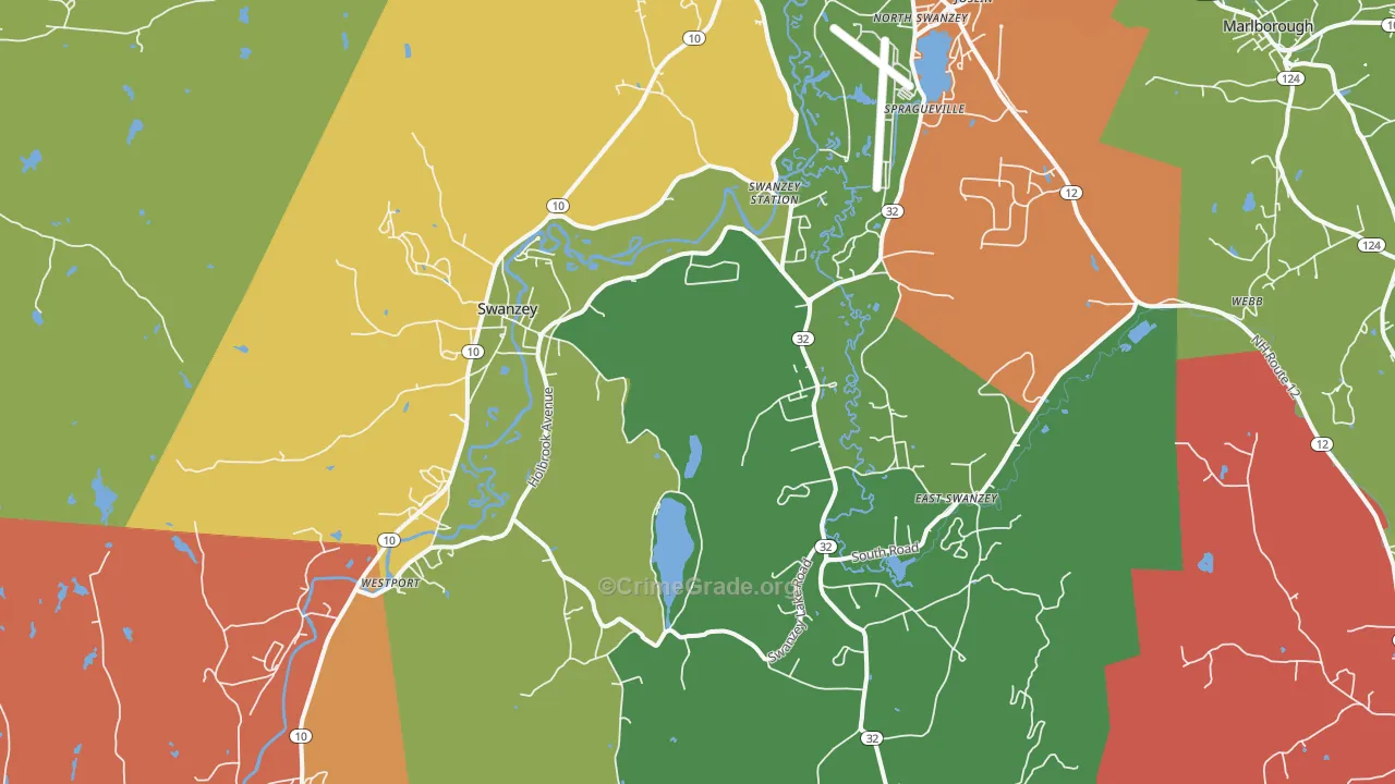 03446, NH Map of Theft Rates