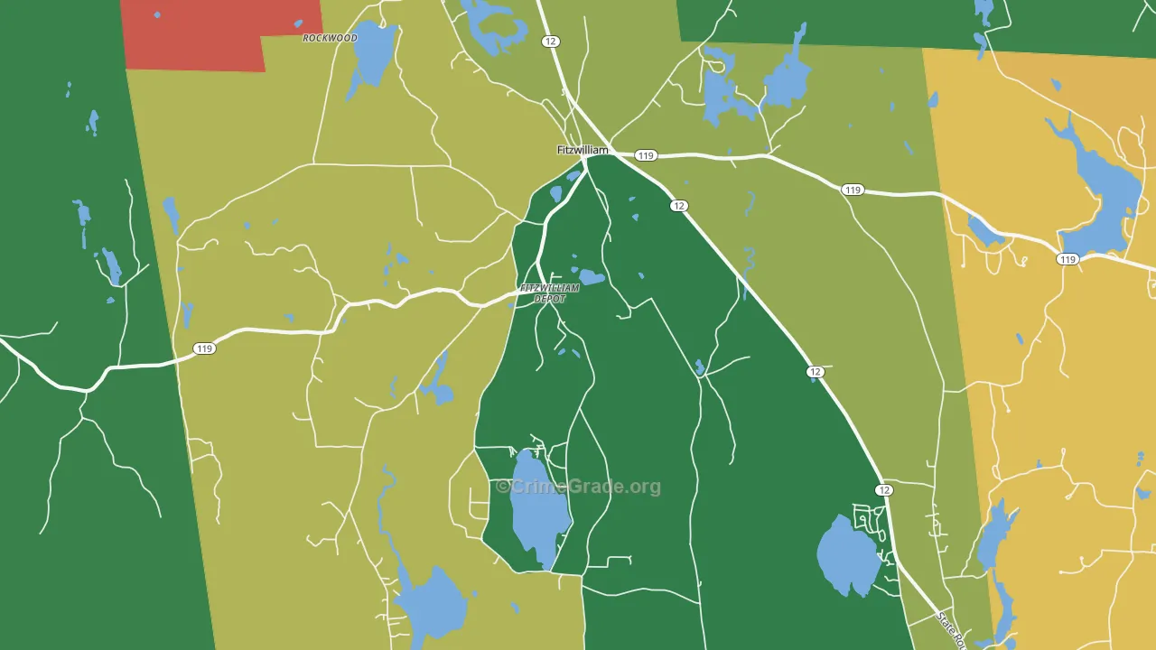 03447, NH Map of Theft Rates
