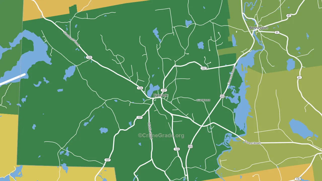 03449, NH Map of Theft Rates