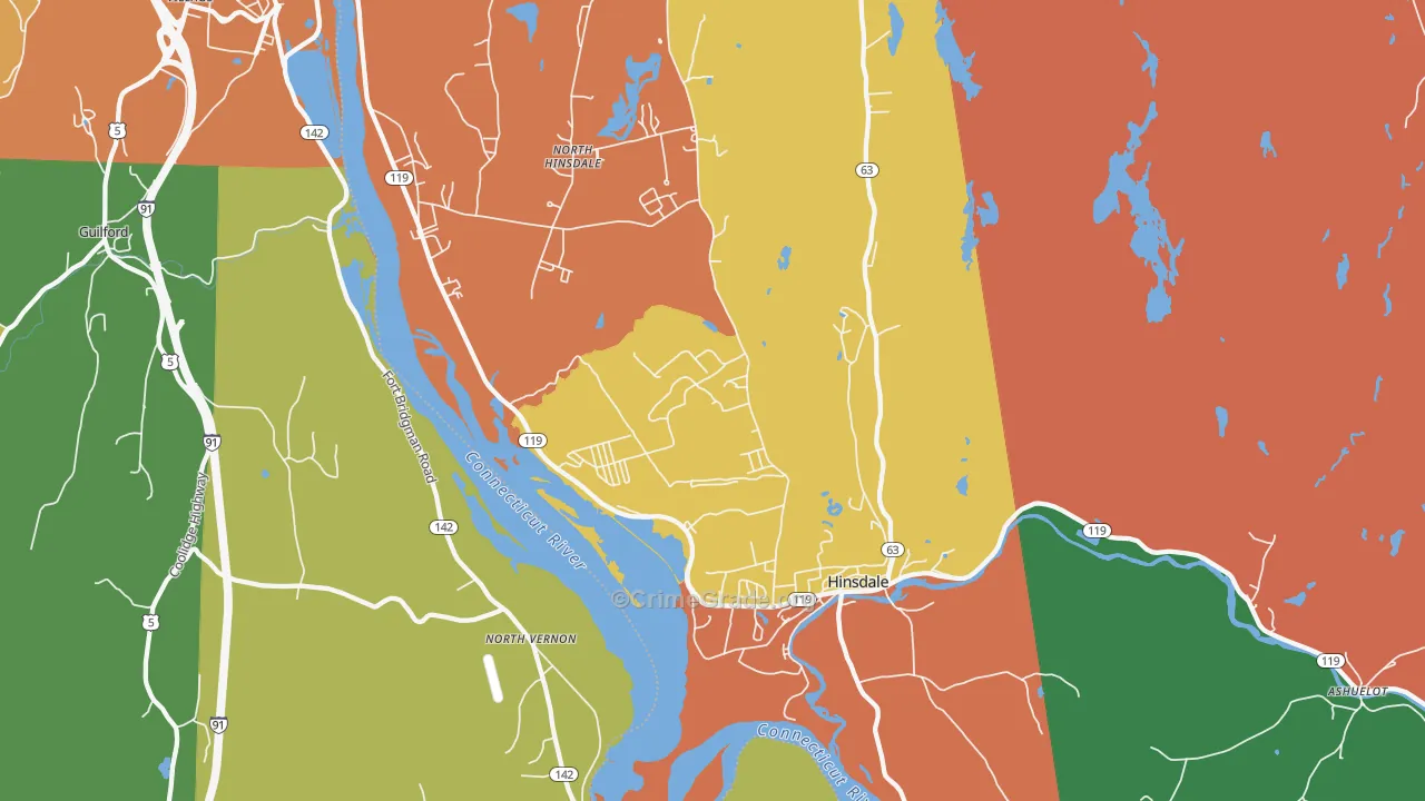 03451, NH Map of Theft Rates