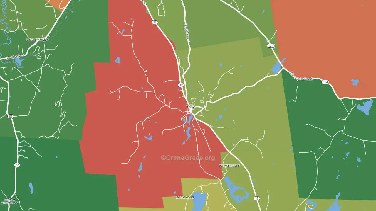 03465, NH Map of Theft Rates