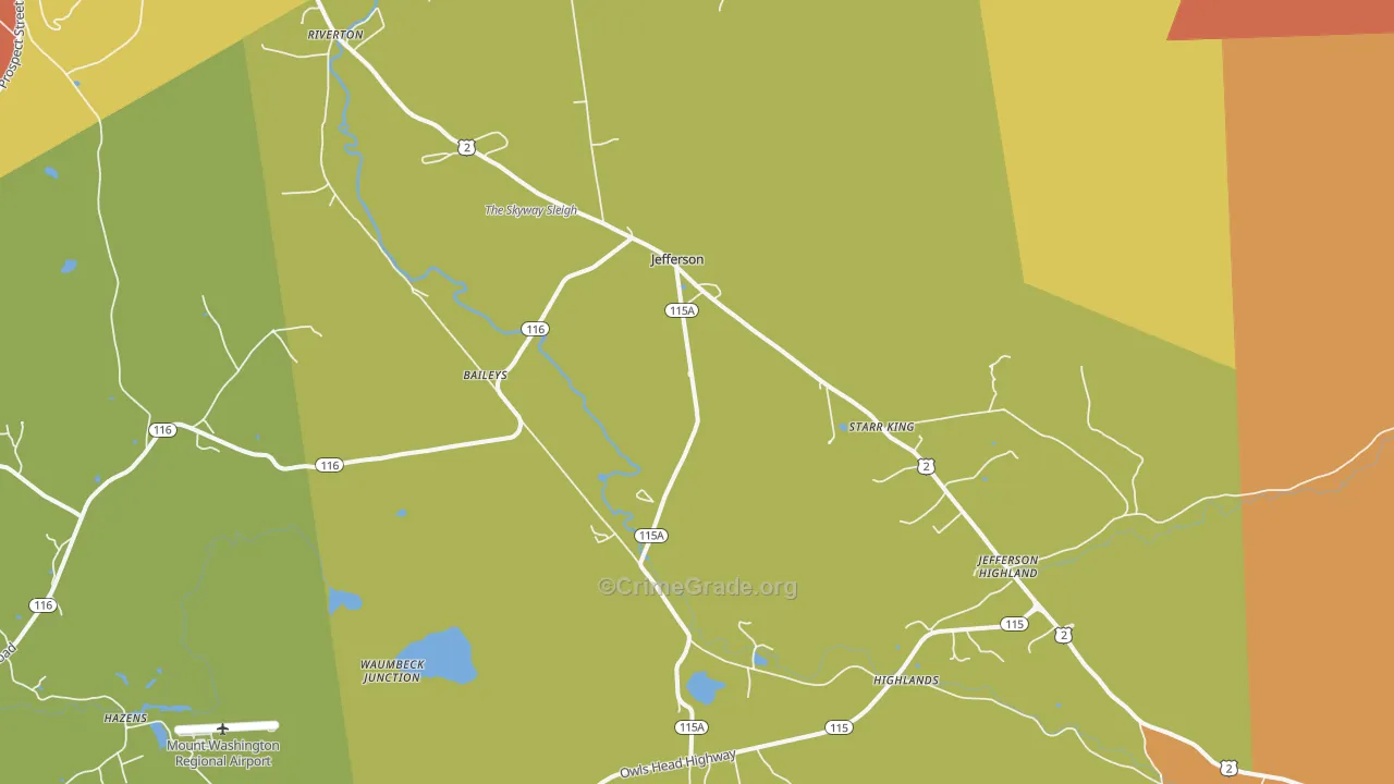 03583, NH Map of Theft Rates