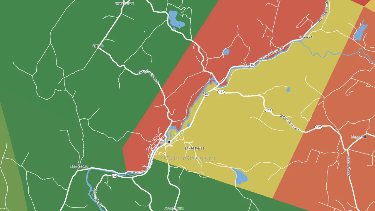 03585, NH Map of Theft Rates