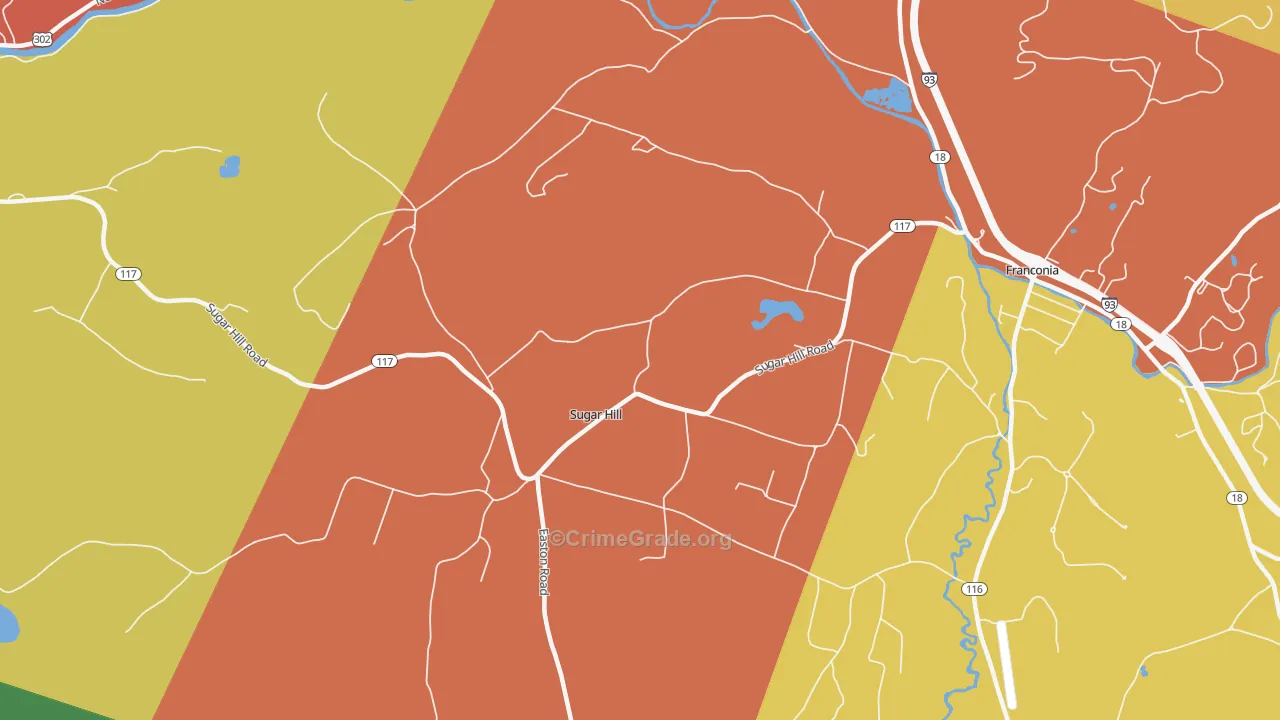 03586, NH Map of Theft Rates