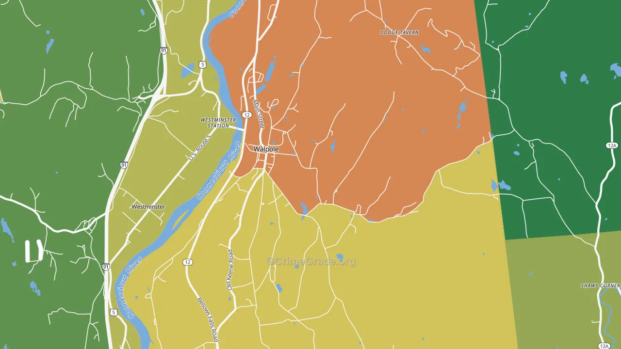 03608, NH Map of Theft Rates