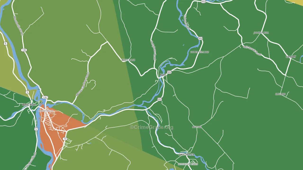 03740, NH Map of Theft Rates