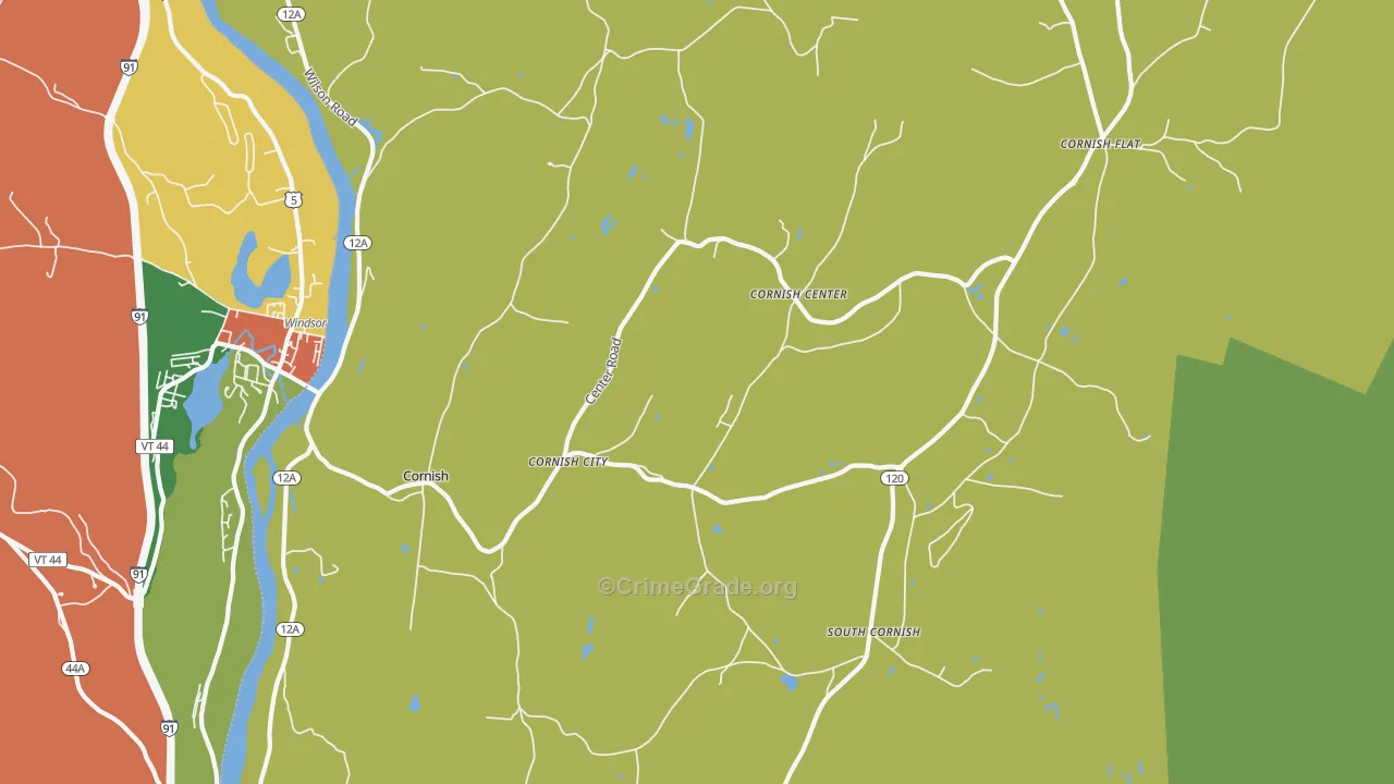 03745, NH Map of Theft Rates