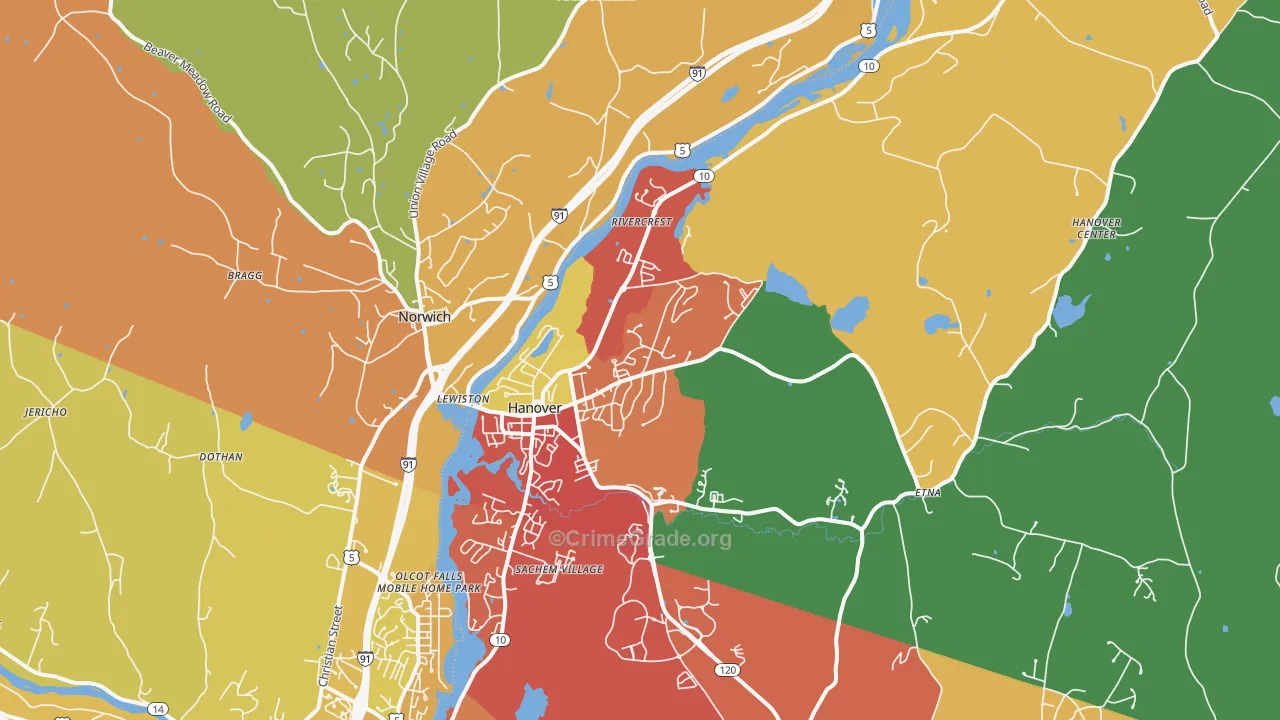 03755, NH Map of Theft Rates
