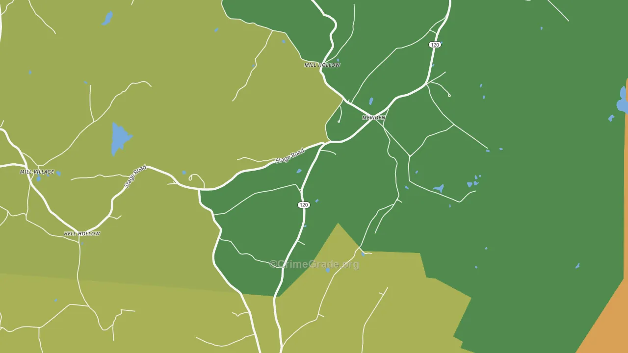 03770, NH Map of Theft Rates