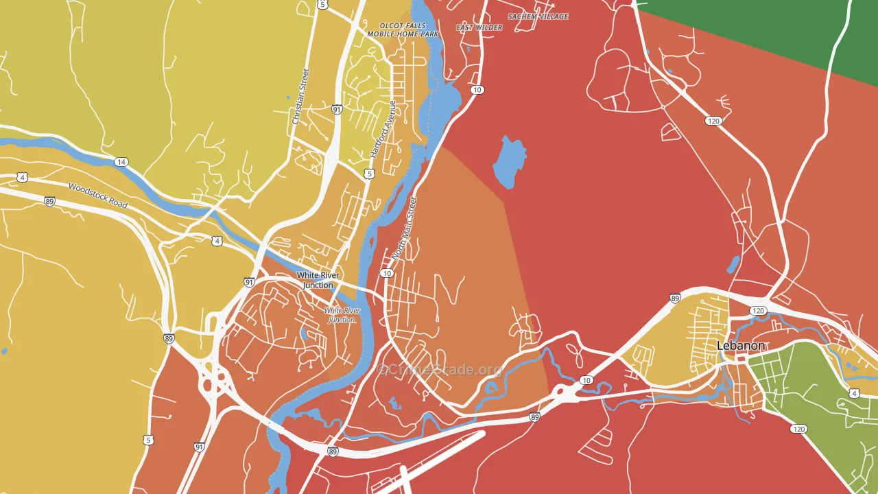 03784, NH Map of Theft Rates