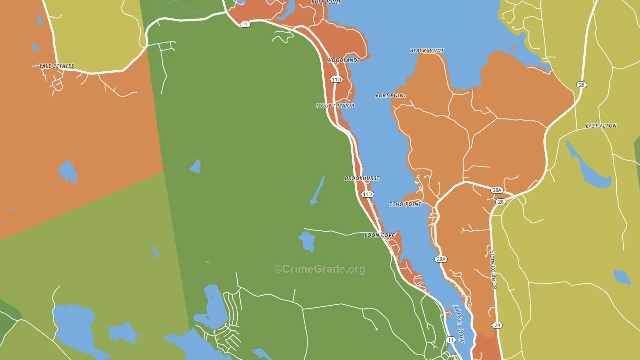03810, NH Map of Theft Rates