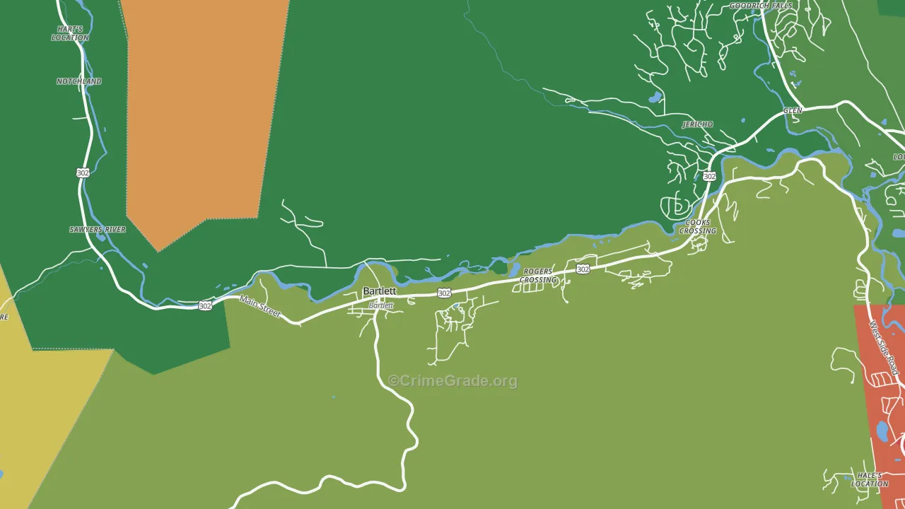 03812, NH Map of Theft Rates
