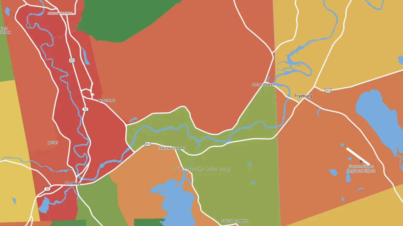 03813, NH Map of Theft Rates