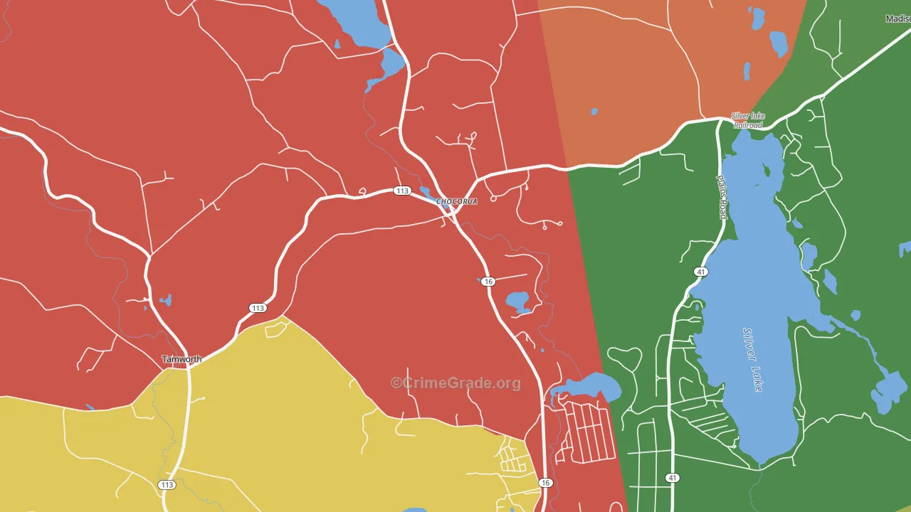 03817, NH Map of Theft Rates