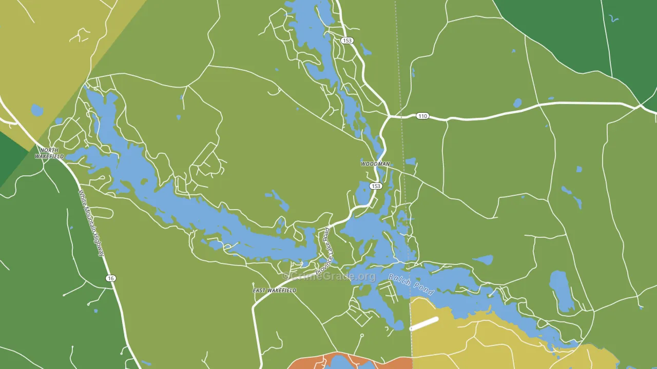 03830, NH Map of Theft Rates