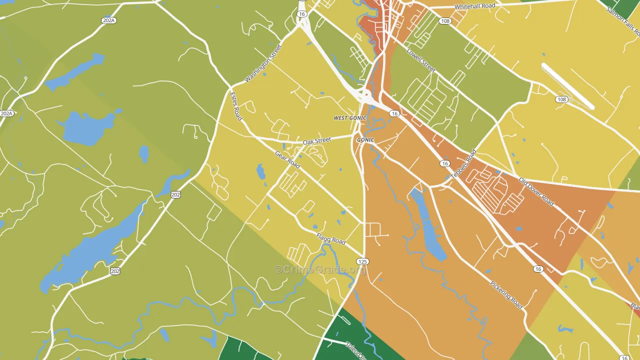 03839, NH Map of Theft Rates