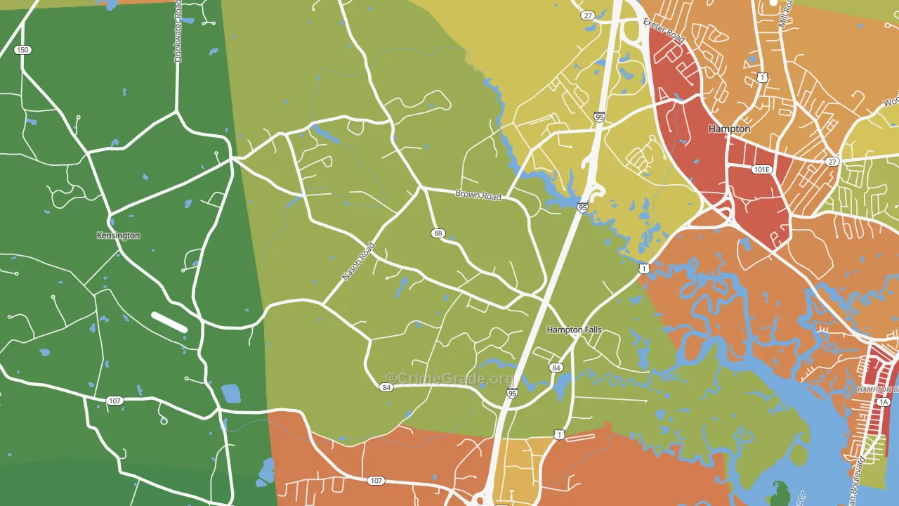 03844, NH Map of Theft Rates