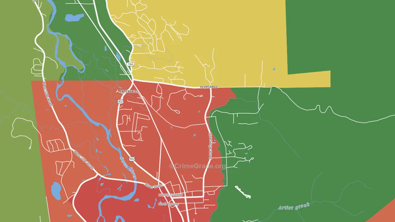 03847, NH Map of Theft Rates