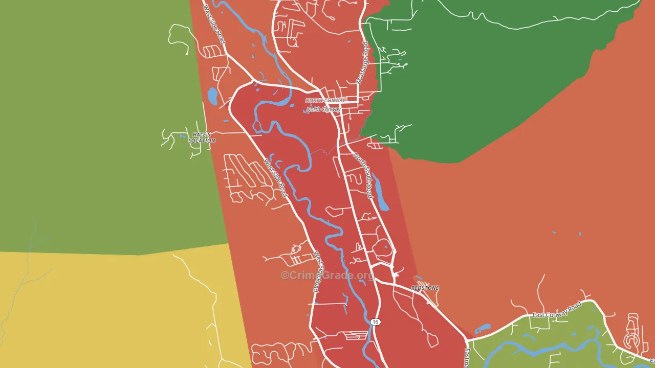 03860, NH Map of Theft Rates