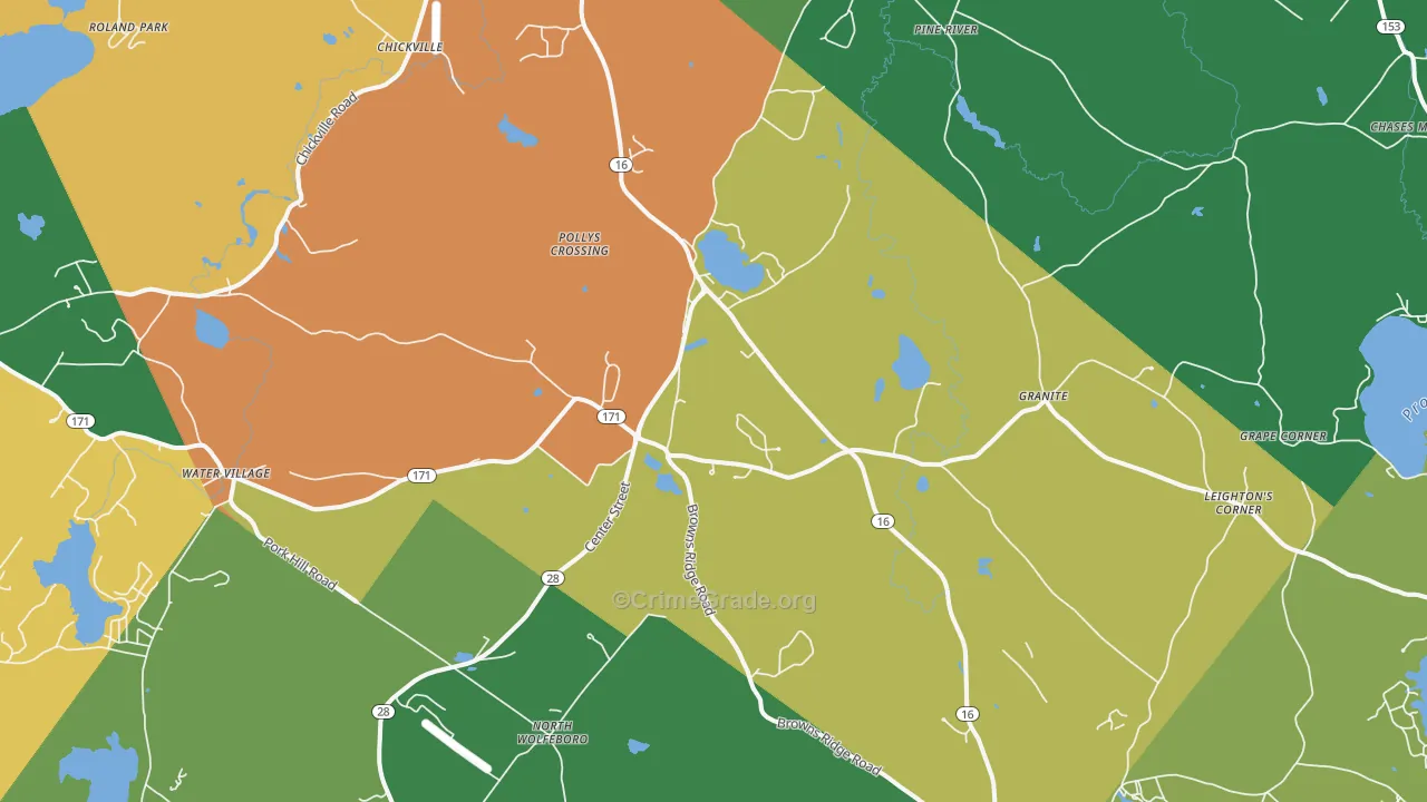 03864, NH Map of Theft Rates
