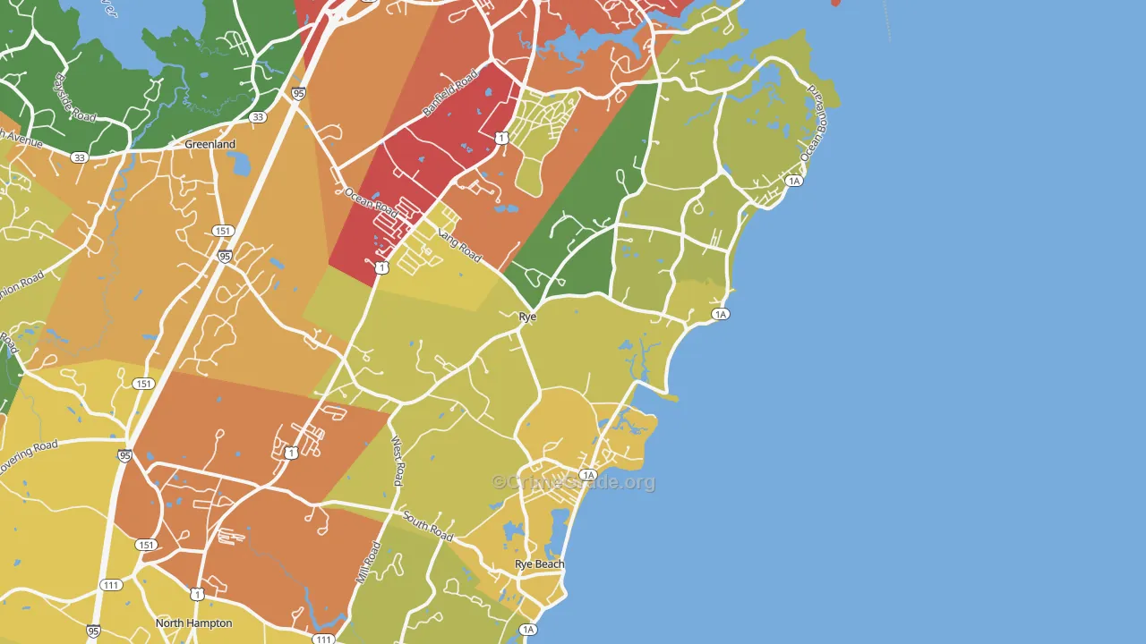 03870, NH Map of Theft Rates