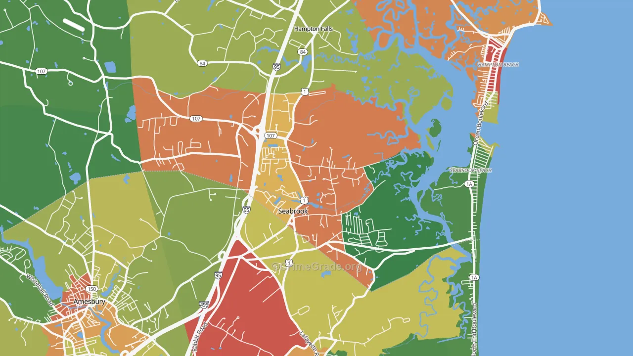 03874, NH Map of Theft Rates