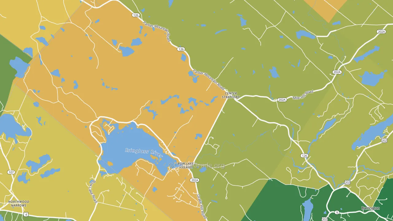 03884, NH Map of Theft Rates