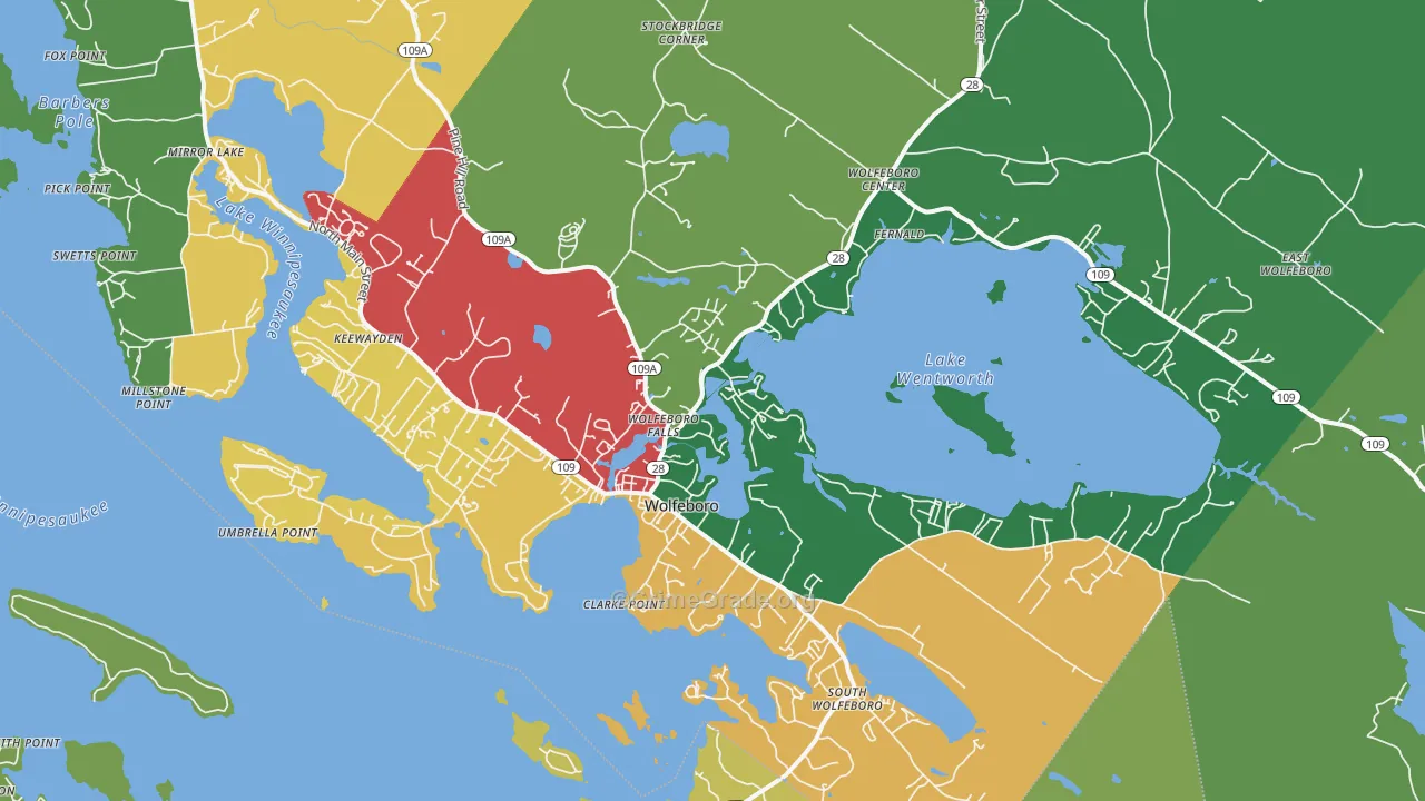 03894, NH Map of Theft Rates