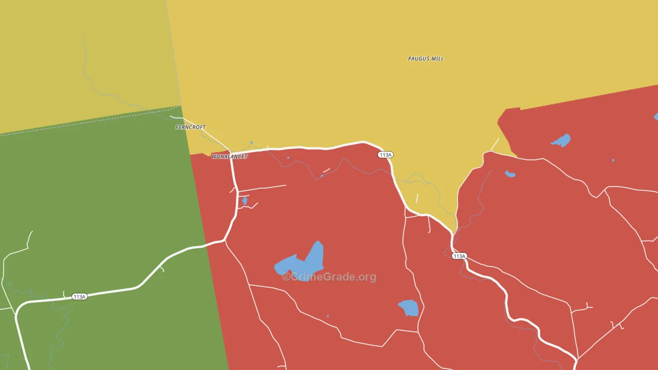 03897, NH Map of Theft Rates