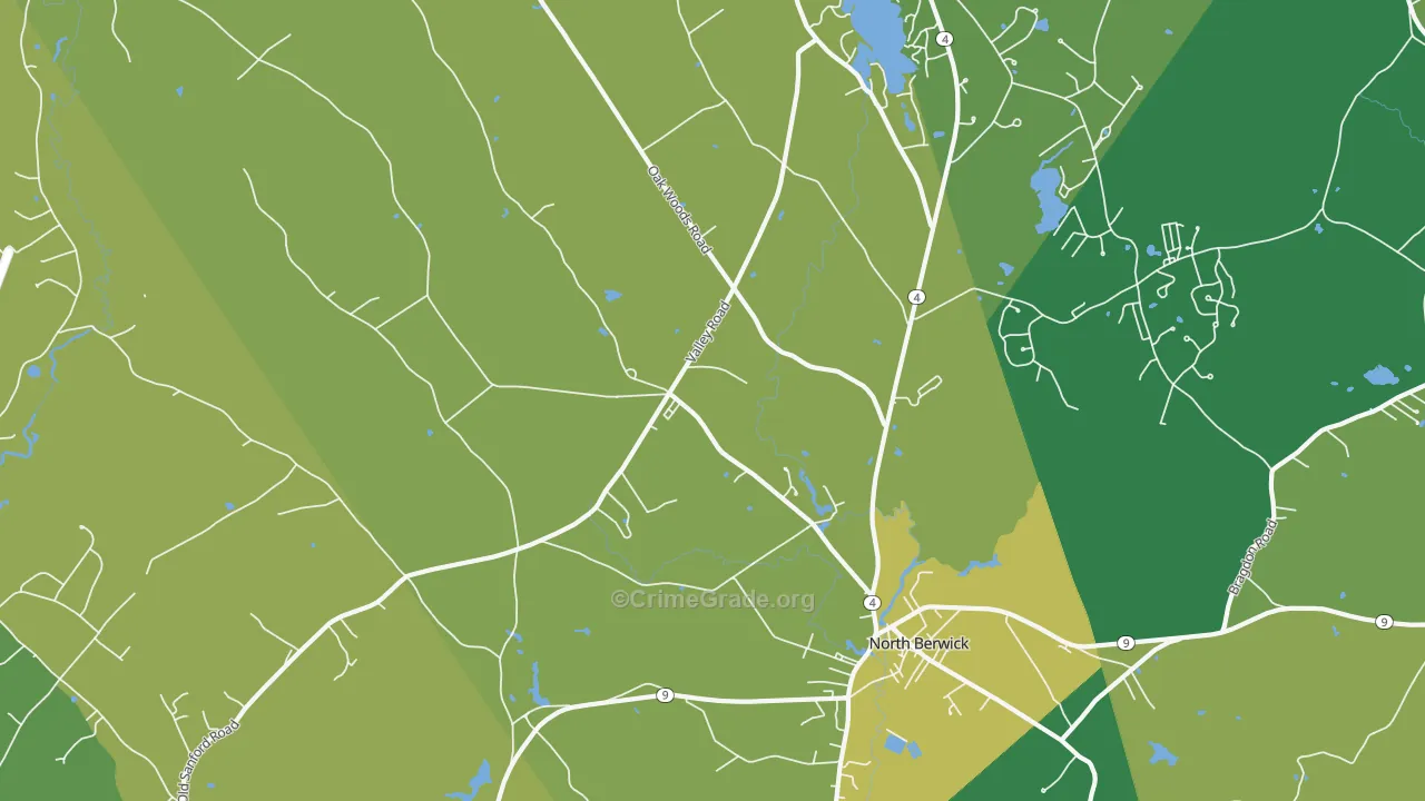 03906, ME Map of Theft Rates