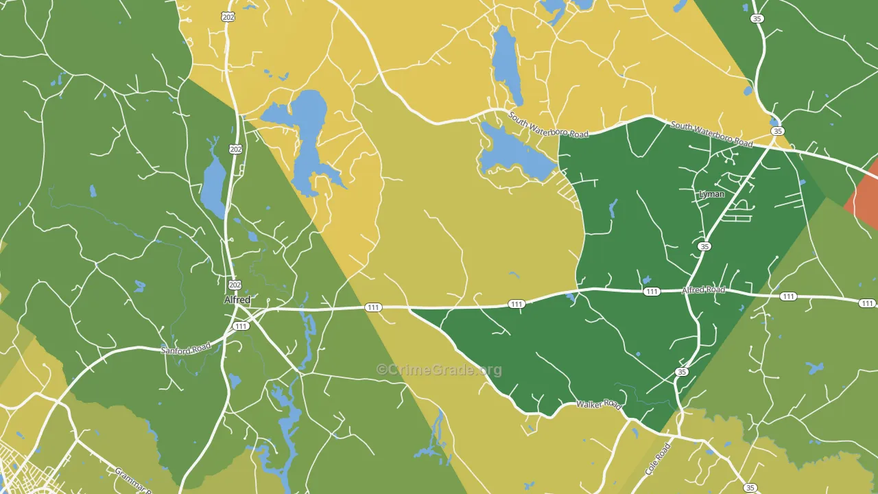 04002, ME Map of Theft Rates