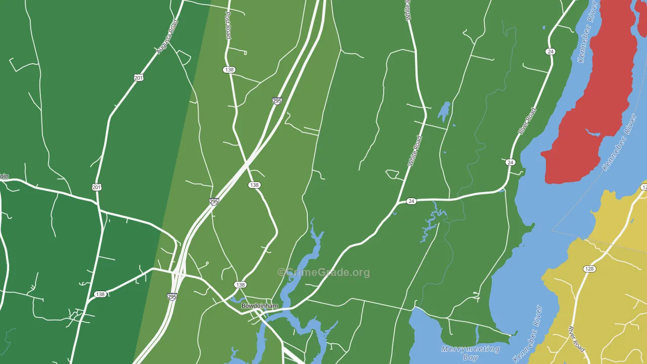 04008, ME Map of Theft Rates