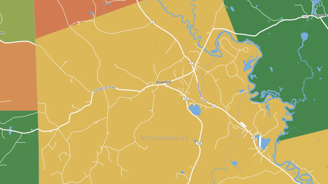 04010, ME Map of Theft Rates
