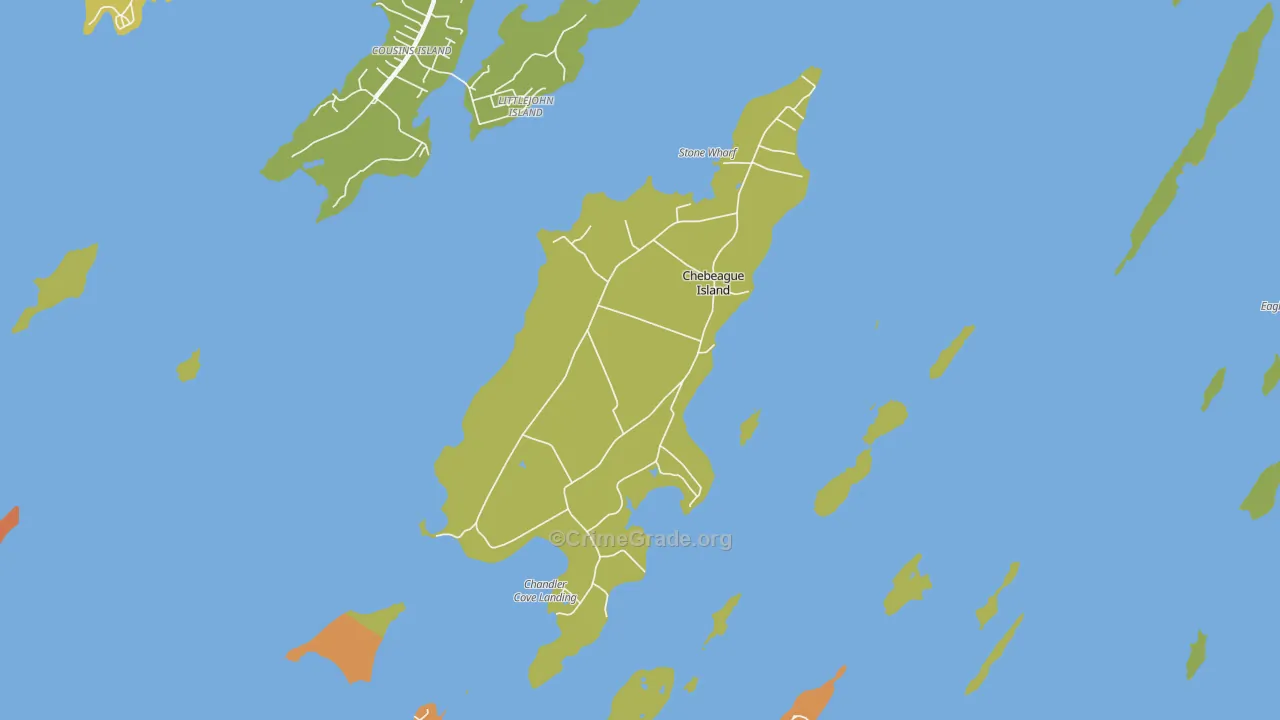 04017, ME Map of Theft Rates