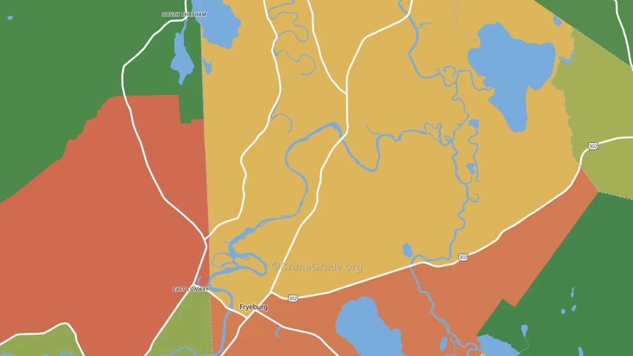 04037, ME Map of Theft Rates