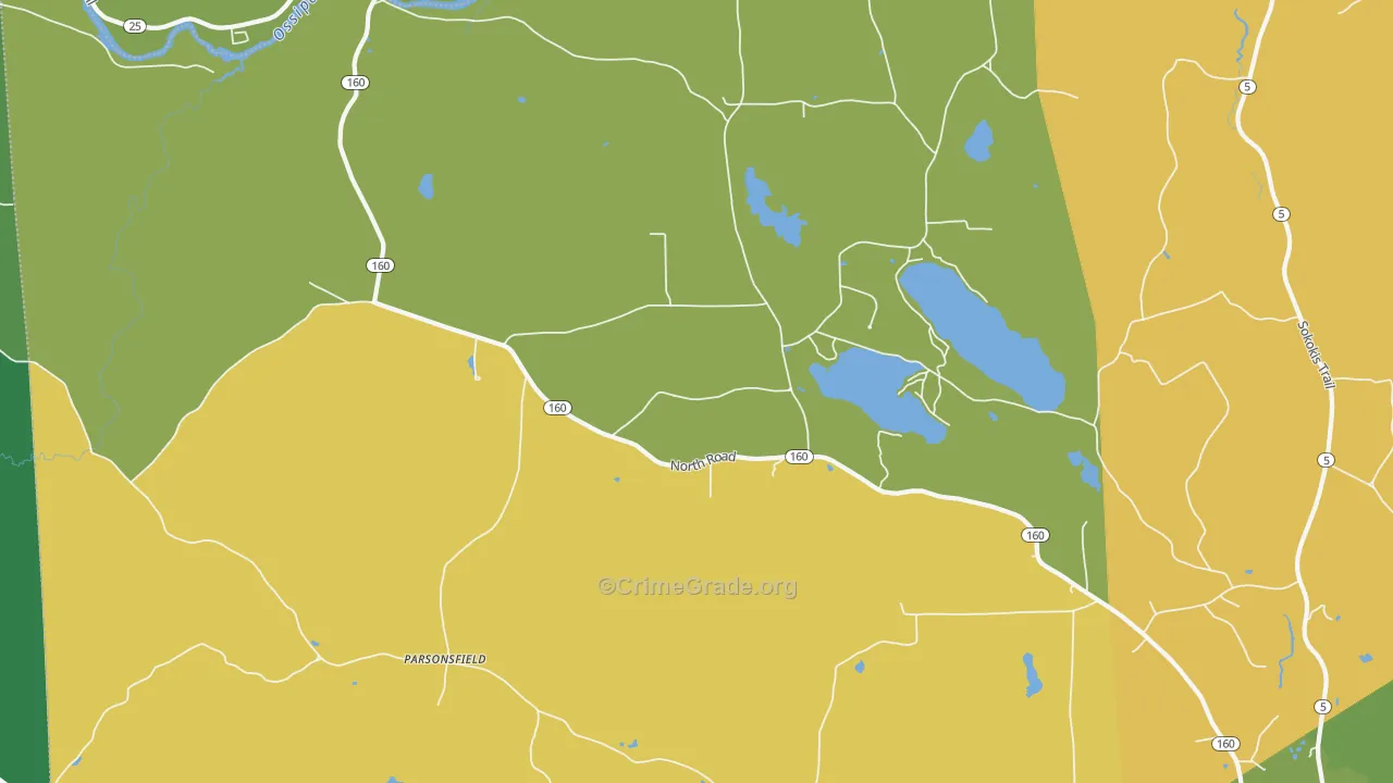 04047, ME Map of Theft Rates