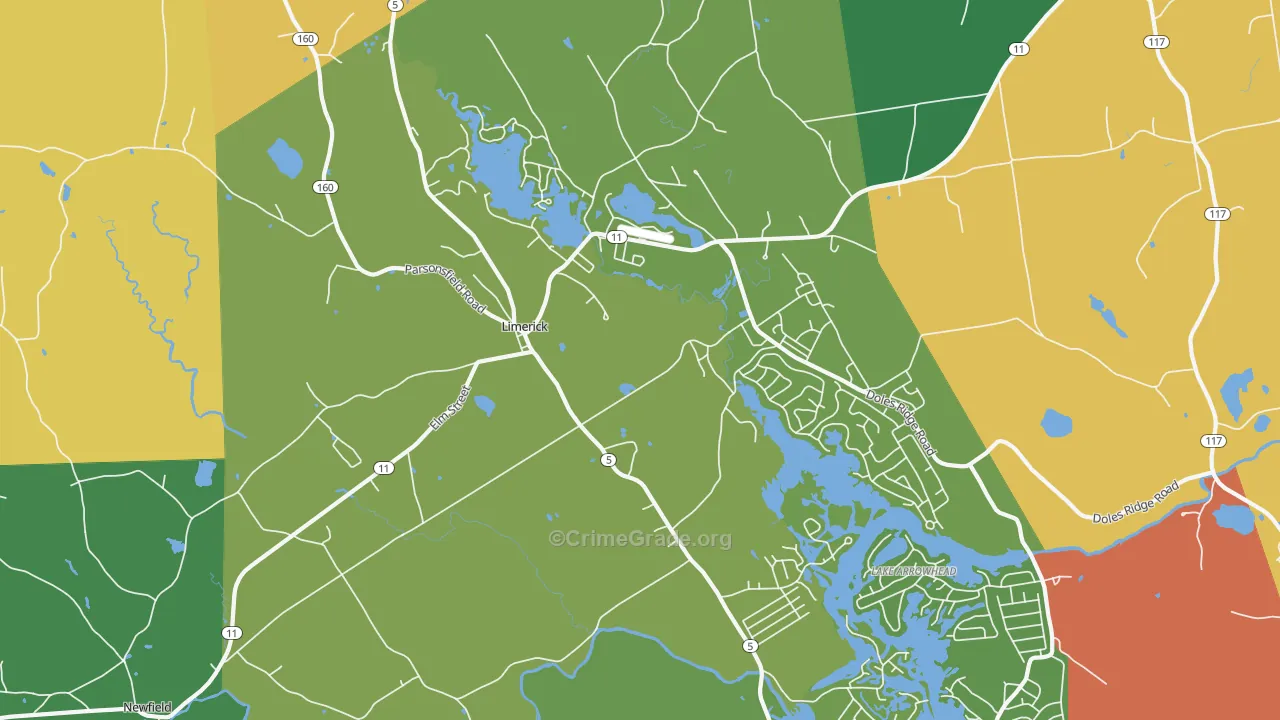 04048, ME Map of Theft Rates