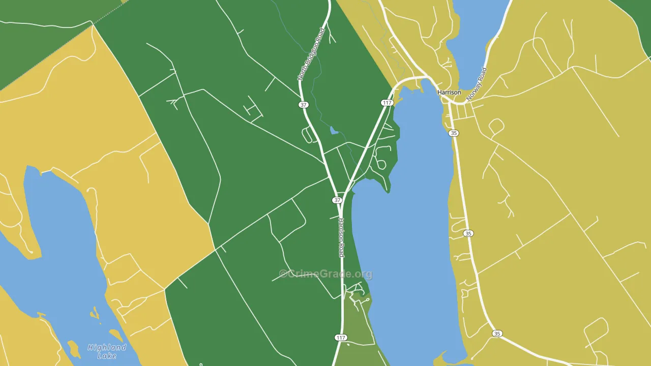 04057, ME Map of Theft Rates