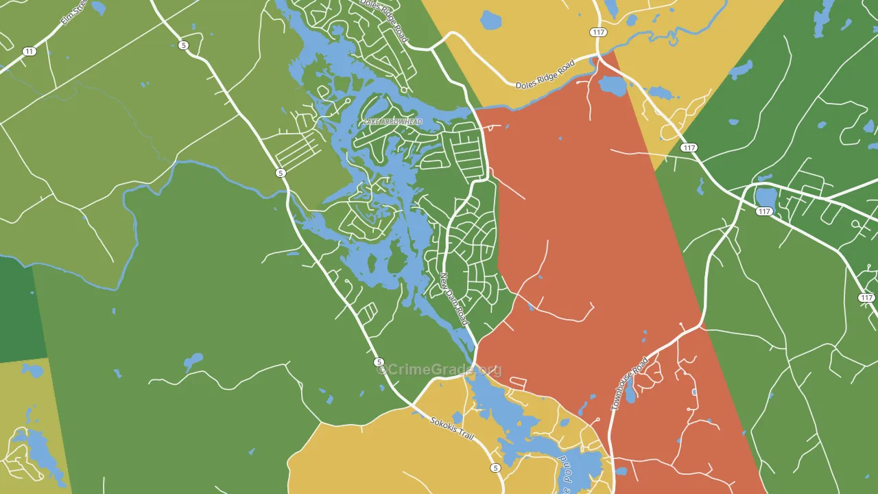 04061, ME Map of Theft Rates