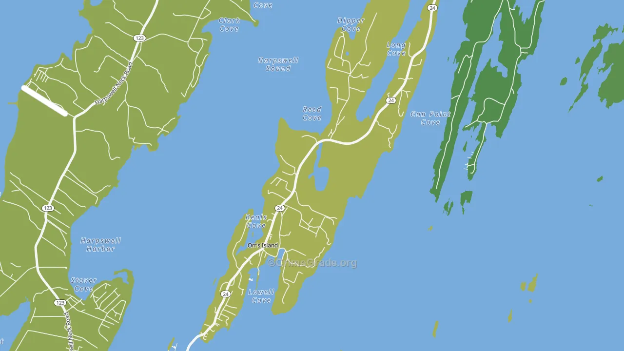 04066, ME Map of Theft Rates