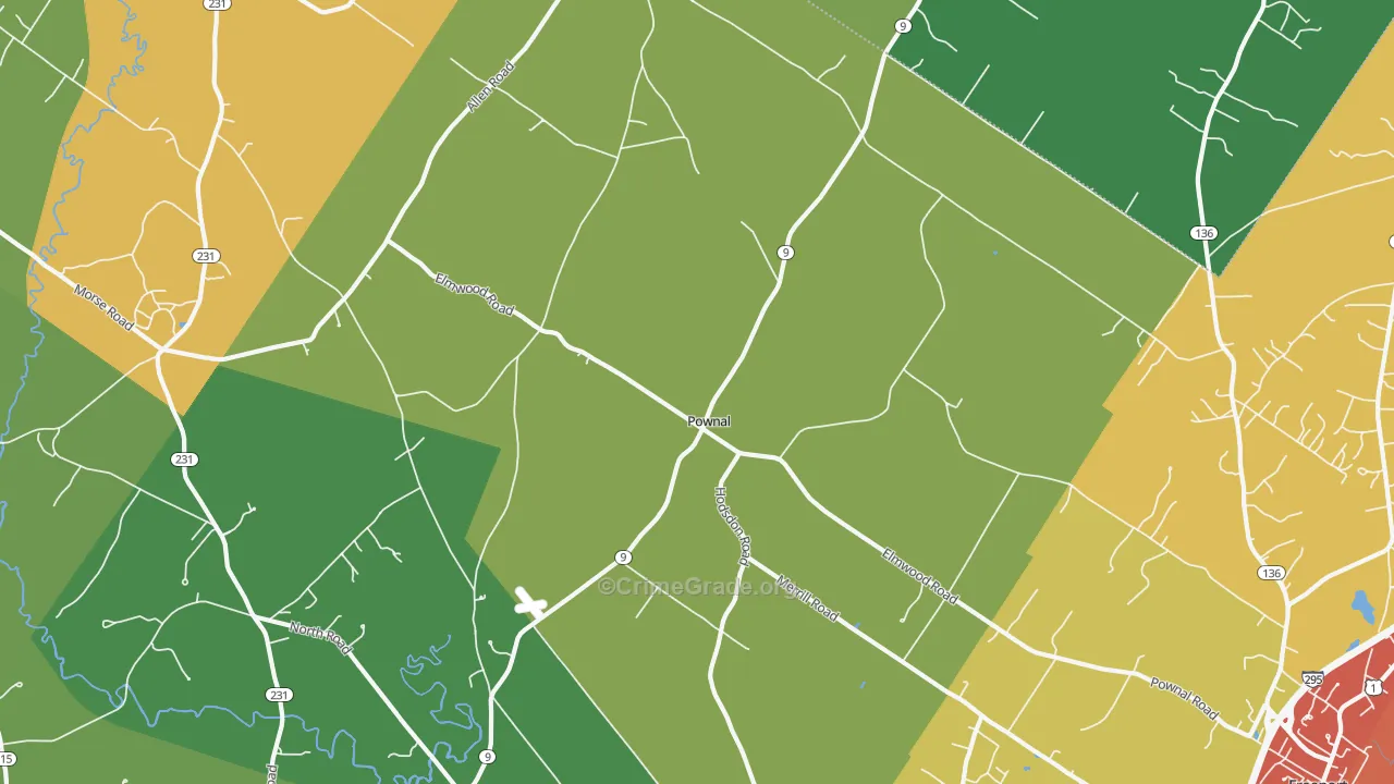 04069, ME Map of Theft Rates