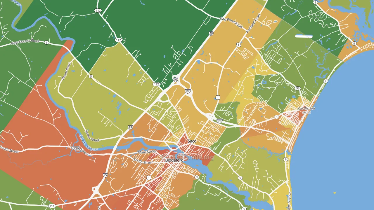 04072, ME Map of Theft Rates