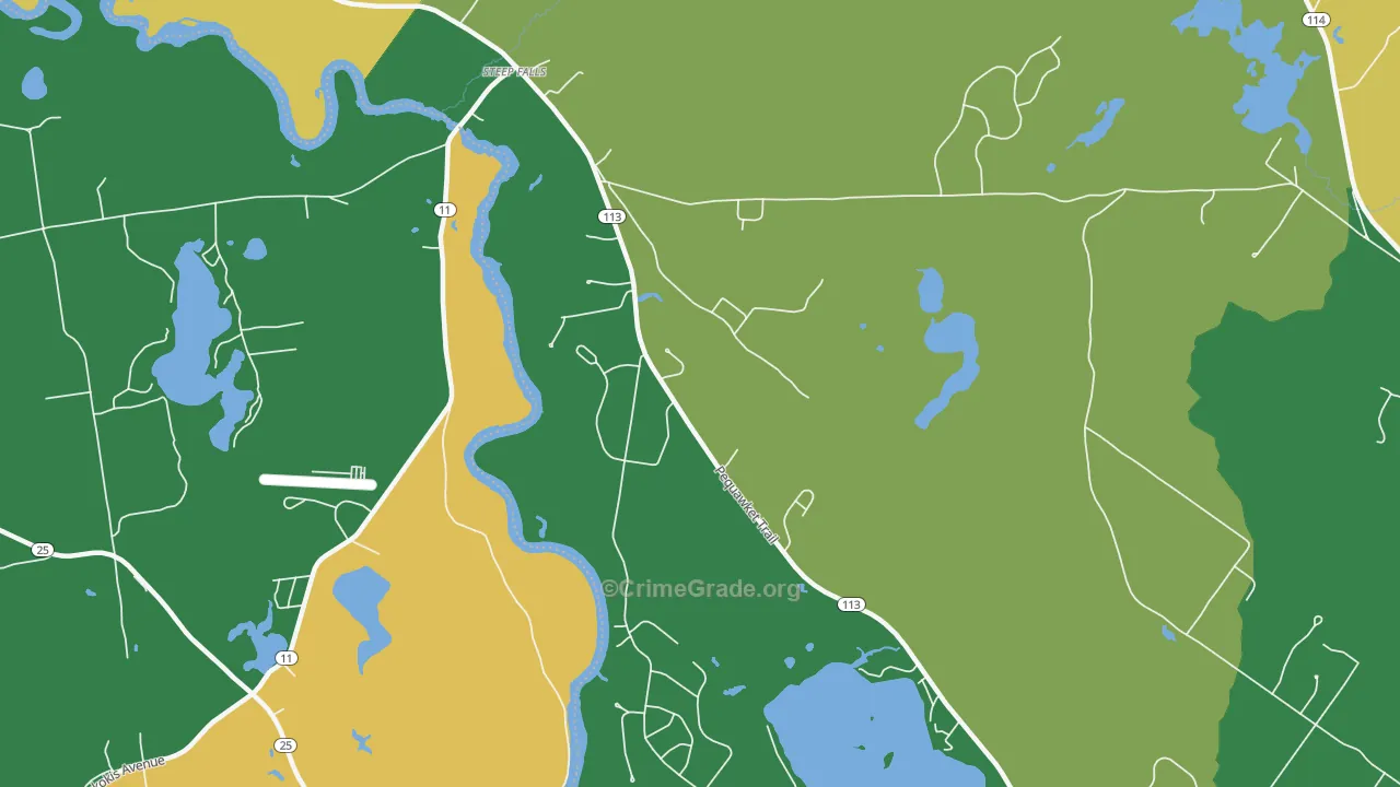 04085, ME Map of Theft Rates