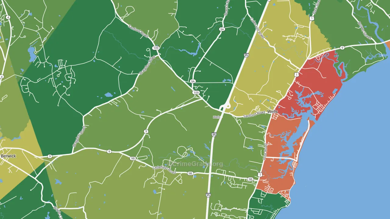 04090, ME Map of Theft Rates