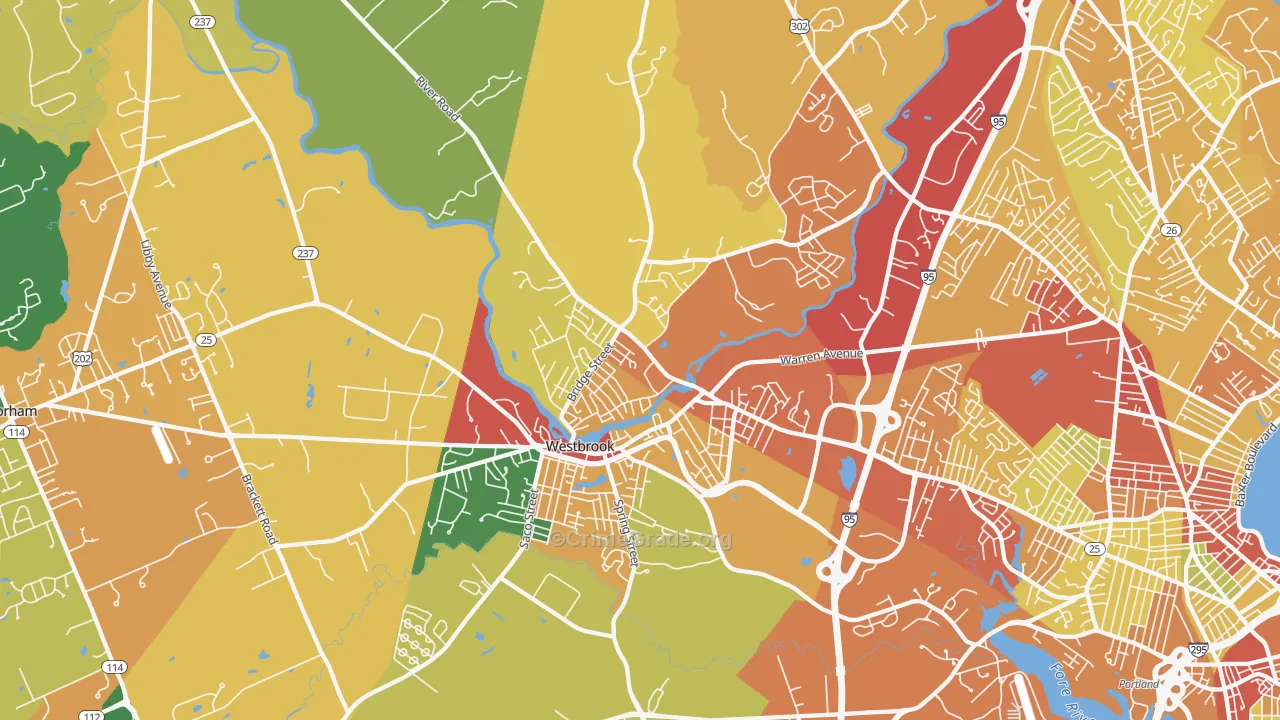 04092, ME Map of Theft Rates
