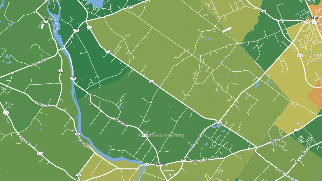 04093, ME Map of Theft Rates