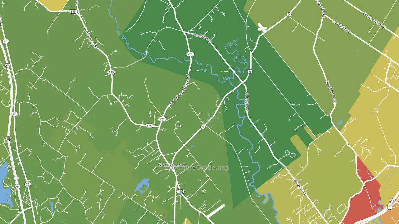 04097, ME Map of Theft Rates