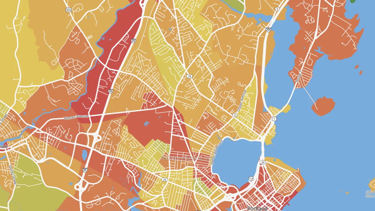 04103, ME Map of Theft Rates