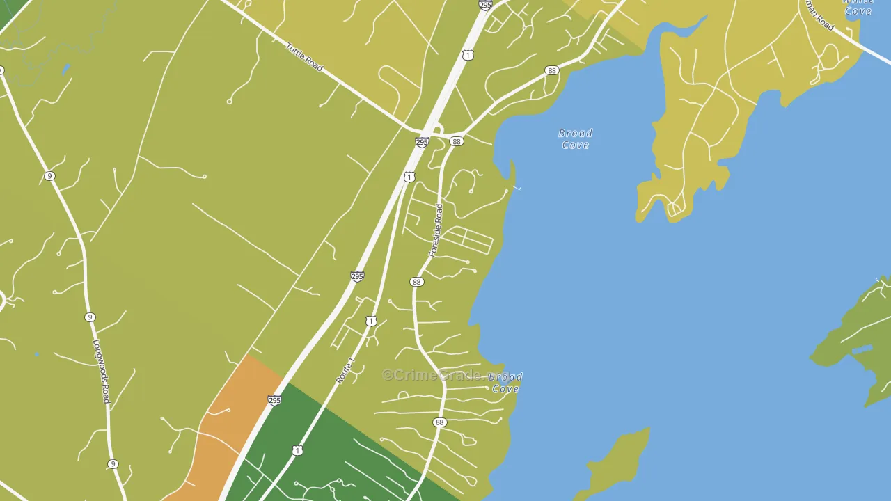 04110, ME Map of Theft Rates